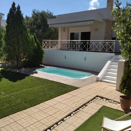 Cozy Villa Vita Lagonisi Kalivia Thorikou Exterior foto